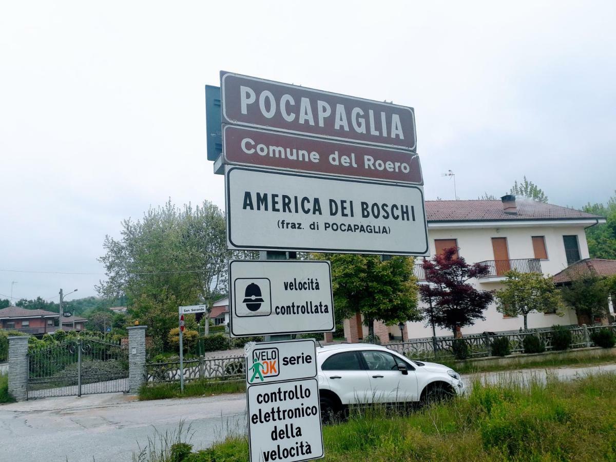 America Nei Boschi B&B บรา ภายนอก รูปภาพ
